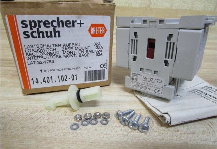 瑞士Sprecher+schuh接觸器CA7-16-01